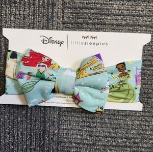 Little Sleepies Disney Princess Dreams Luxe Headband Bow NWT